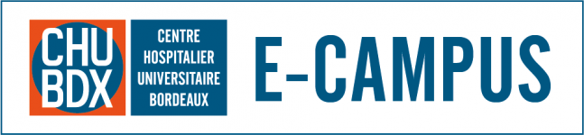 Logo of E-campus CHU Bordeaux